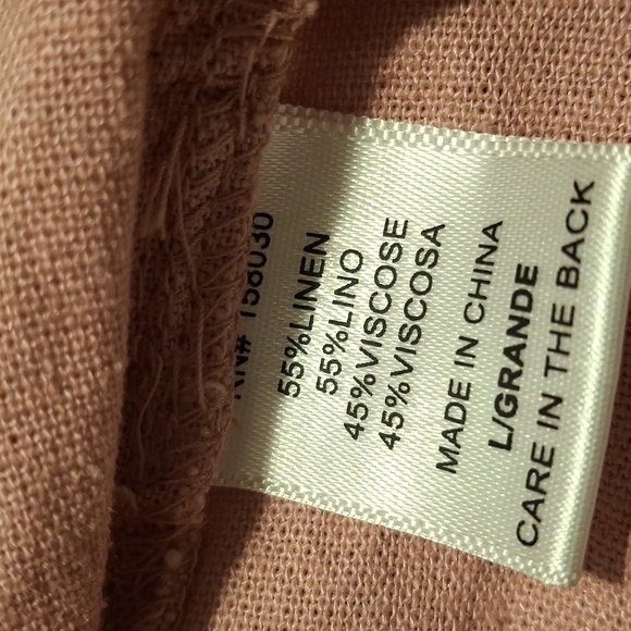 Love Tree Blush Pink Knit Pants - Picture 9 of 9